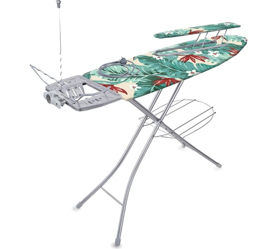 Изображение товара Гладильная доска Nika "Эльза де люкс" ЭЛ ЭЛ/2 с тропическими листьями