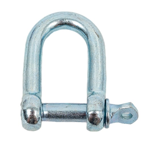 Изображение товара Такелажная скоба ЕВРОПАРТНЕР Zn, 6 мм, 2 шт. Z1 07827