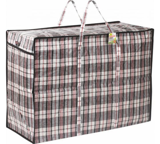 Изображение товара Хозяйственная сумка-баул для переезда и хранения ЛЮБАША набор 3 штуки, 90, 105, 168 л 880573
