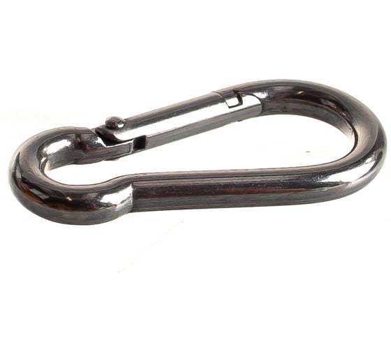 Изображение товара Усиленный карабин ЕВРОПАРТНЕР 5 х 50, нержав. сталь, 1 шт. G1 7545