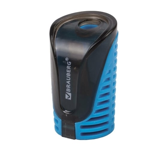 Изображение товара Точилка с контейнером BRAUBERG CELL комплект 4 штуки, пластиковая, корпус ассорти 880771