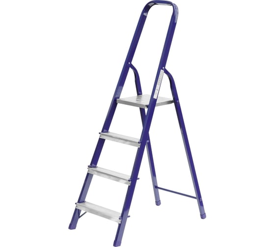 Изображение товара Стальная лестница-стремянка СИБИН 4 ступени 38803-04