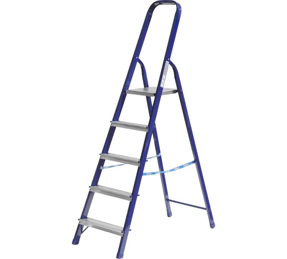 Изображение товара Стальная лестница-стремянка СИБИН 5 ступеней 38803-05
