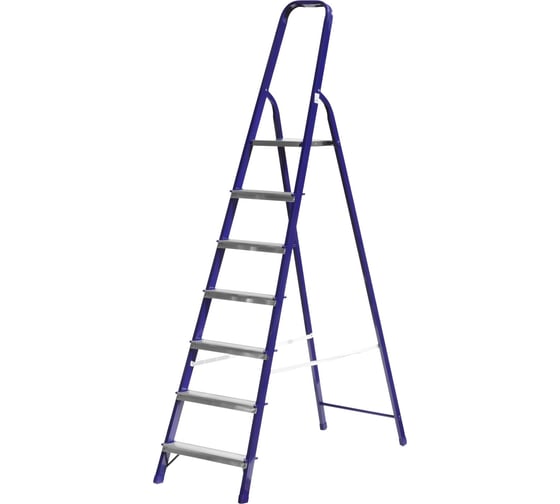 Изображение товара Стальная лестница-стремянка СИБИН 7 ступеней 38803-07