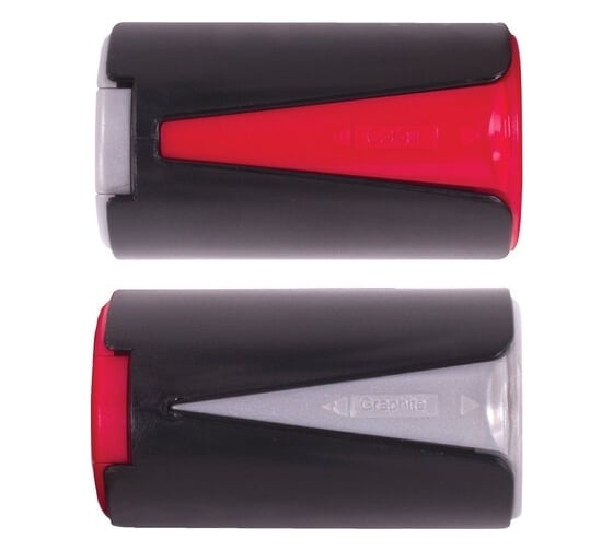 Изображение товара Точилка с контейнером BRAUBERG Delta 2 угла заточки, комплект 2 штуки, пластиковая 880774