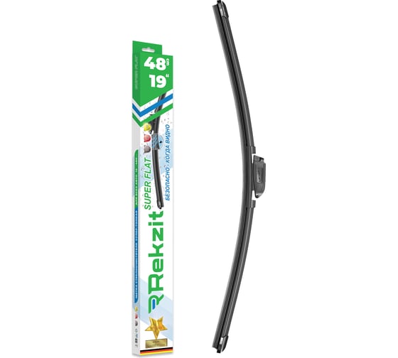 Изображение товара Щетка стеклоочистителя Rekzit 19/48 см SUPER FLAT 911 48