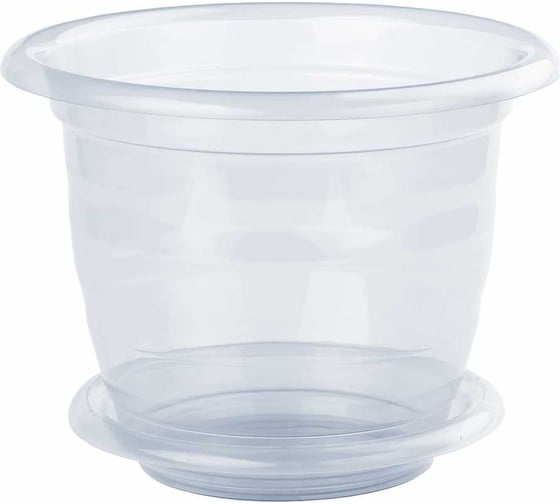 Изображение товара Цветочный горшок ЗПИ Альтернатива дорхидеи 2л прозрачный М1605