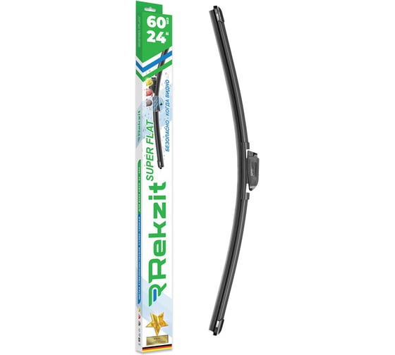 Изображение товара Щетка стеклоочистителя Rekzit 24/60 см SUPER FLAT 911 60