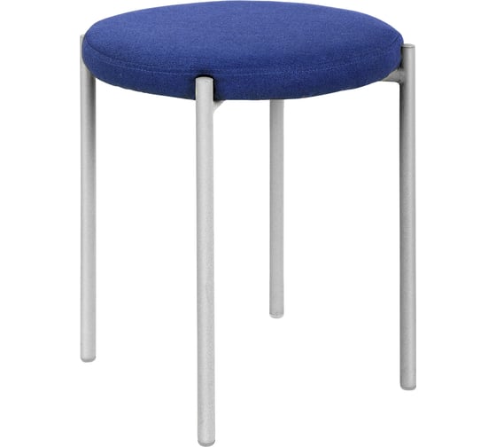 Изображение товара Табурет с круглым сиденьем Nika Haushalt НТ4/BL синий