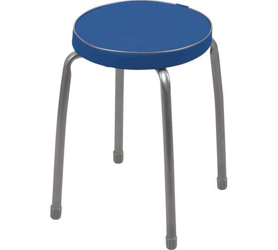 Изображение товара Табурет Nika Фабрик 2 ТФ02/СИ синий