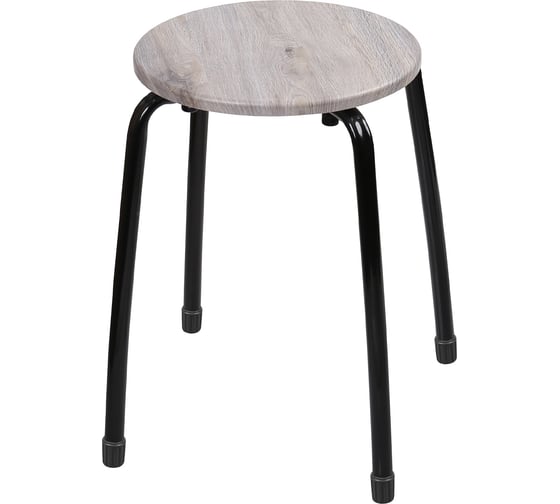 Изображение товара Табурет Nika Комфорт 1 ТКМ1/С бомонд грей