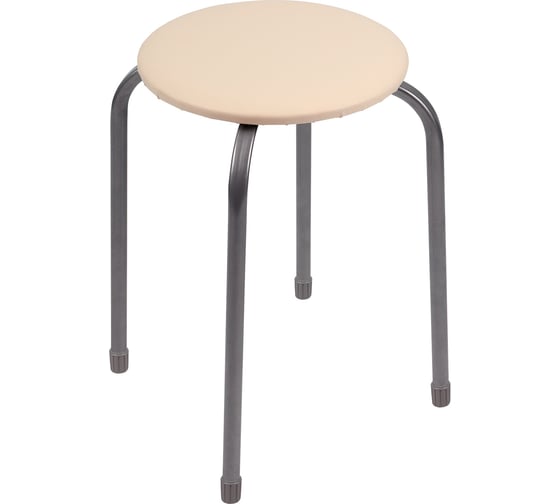 Изображение товара Табурет Nika Эконом ТБ1/СЛ слоновая кость