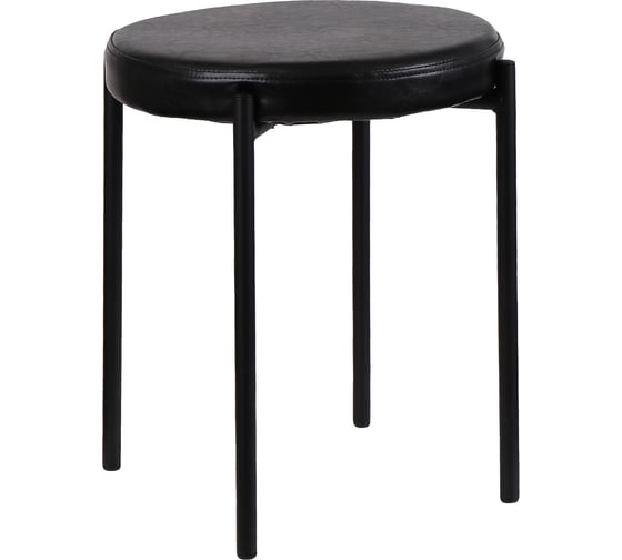 Изображение товара Табурет с круглым сиденьем Nika Haushalt НТ4/B черный
