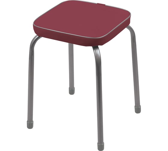 Изображение товара Табурет Nika Фабрик 3 ТФ03/ТК темно-красный