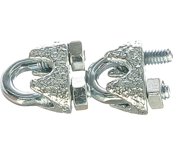 Изображение товара Зажим троса ЕВРОПАРТНЕР DIN 741 Zn D3, 2 шт. Z1 07729