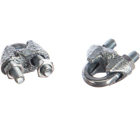 Изображение товара Зажим троса ЕВРОПАРТНЕР DIN 741 Zn D6 2 шт. Z1 07731