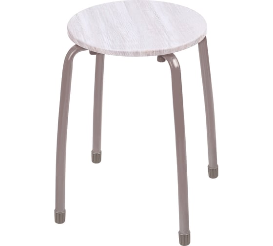Изображение товара Табурет Nika Комфорт 1 ТКМ1/Б Винтаж белый