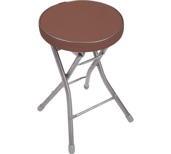 Изображение товара Складной табурет Nika ТБСК1/3 коричневый