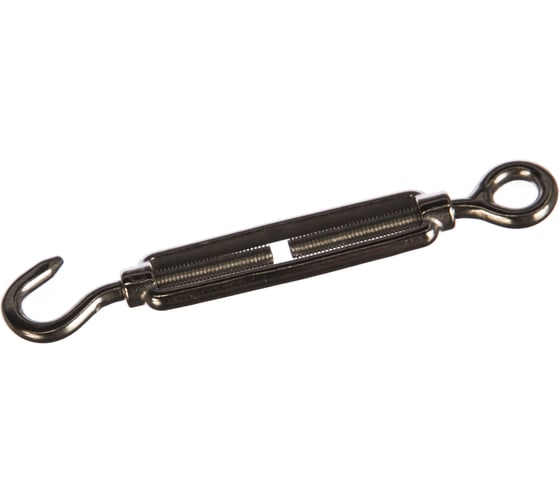 Изображение товара Талреп ЕВРОПАРТНЕР открытый, крюк-кольцо, М5х70, нержав. сталь, 1 шт G1 7245