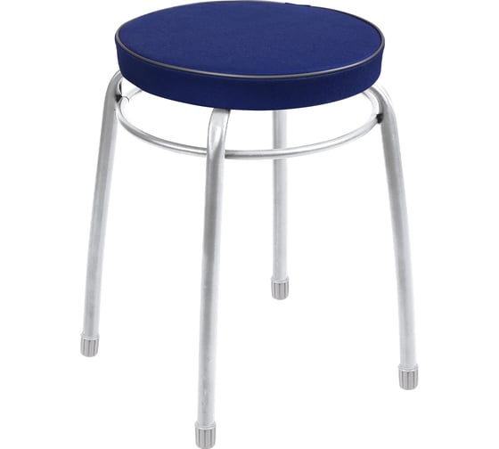 Изображение товара Табурет с круглым сиденьем Nika Haushalt НТ2/BL синий