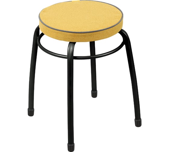 Изображение товара Табурет Nika Фабрик 4 ТФ04/ГЧ горчичный