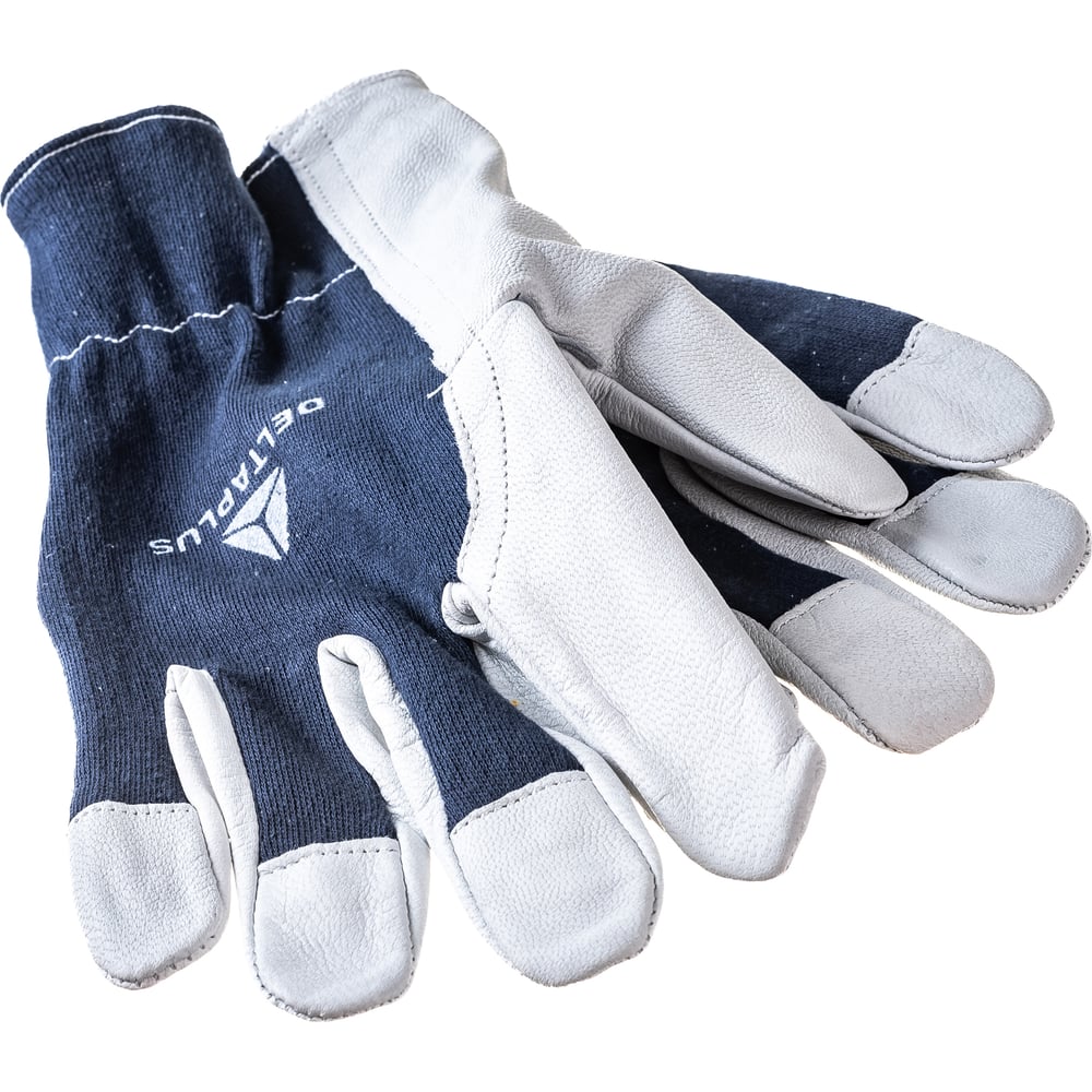 Комбинированные перчатки Delta Plus, цвет синий/белый, размер 4XL