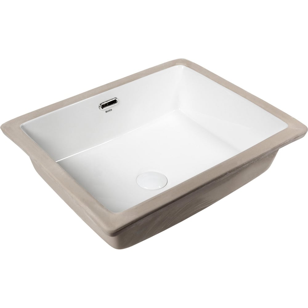 Изображение товара Раковина встраиваемая под столешницу BOND прямоугольная белая S99-500