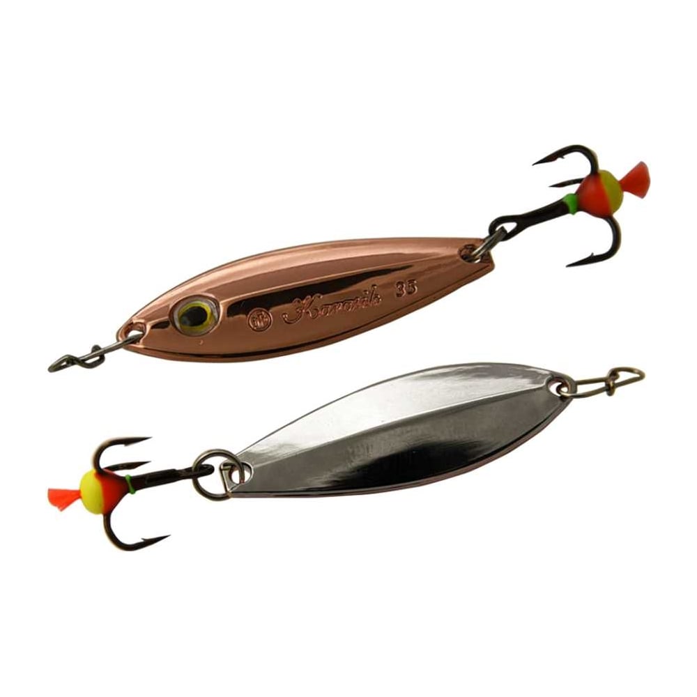 Изображение товара Вертикальная блесна Ecopro Karasik 35мм 4,5г S тройник для ловли рыбы