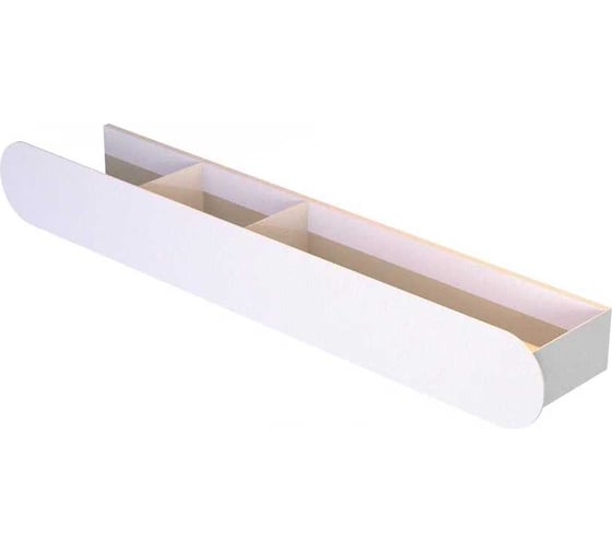 Изображение товара Держатель Граф Держалкин Round trio 70x13x9 т\б-полка-полотенце белая Fl-ro-tr70-tpp-б