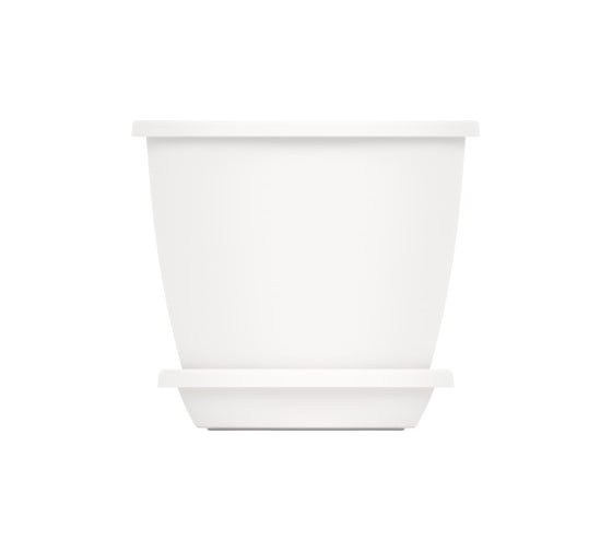 Изображение товара Цветочный горшок ЗПИ Альтернатива Афина 2,2 л, белый М6521