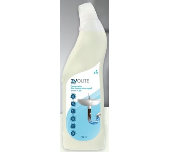 Изображение товара Супер-гель для прочистки труб EVOLITE БОМОЛ-КС гель 306.0,75