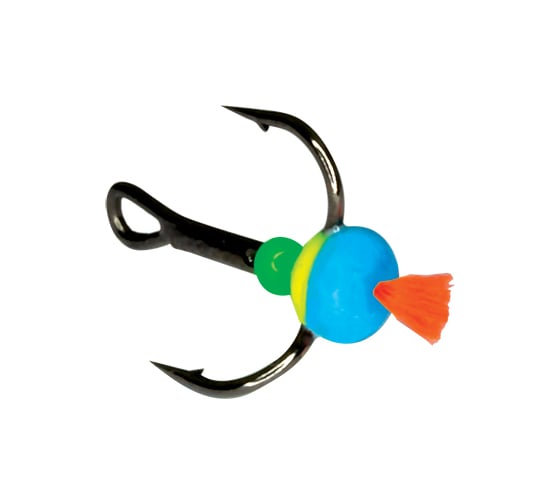 Изображение товара Тройник-капля Ecopro с красным хвостом тип FBL № 4, 5шт, фосф. EP-TKFBL05-04