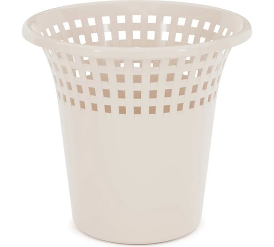 Изображение товара Корзина для бумаги ЗПИ «Альтернатива» светло-бежевый М6982