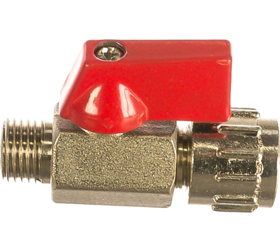 Изображение товара Кран шаровый KS14-BVG байонет с гайкой - наружная резьба 1/4" CONCORDE 6619297