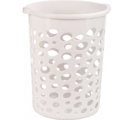 Изображение товара Корзина для мусора ЗПИ «Альтернатива» "Сорренто" 12л светло бежевый М2055