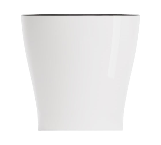 Изображение товара Цветочный горшок ЗПИ Альтернатива Лея 5 л, двойной, белый М7930