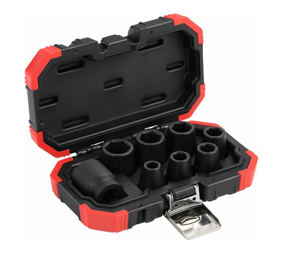 Изображение товара Набор ударных торцевых головок 1/2", 8 шт. GEDORE RED 3300575