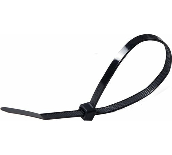 Изображение товара Нейлоновая стяжка RUCELF черн. 4x300 мм СТБ-4x300-Ч 00-00005642