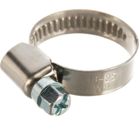 Изображение товара Универсальный хомут ЕВРОПАРТНЕР 16-25, нержав. сталь, 1 шт. G1 0868