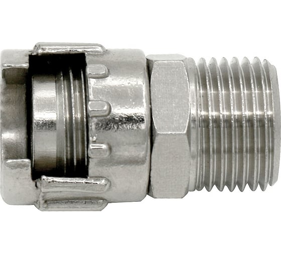 Изображение товара Переходник BVG-RN38 байонет с гайкой - наружная резьба 3/8" CONCORDE 6619293
