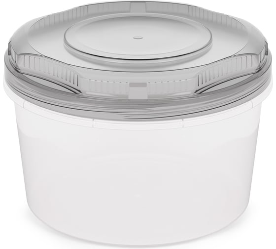 Изображение товара Емкость для СВЧ ЗПИ «Альтернатива» 1.5 л, круглая М1166