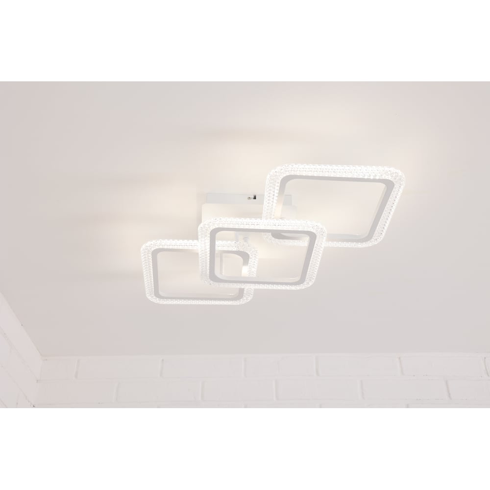 Изображение товара Потолочная светодиодная люстра Schaffner Correr 2920-3 с пультом регулируемая цветовая температура