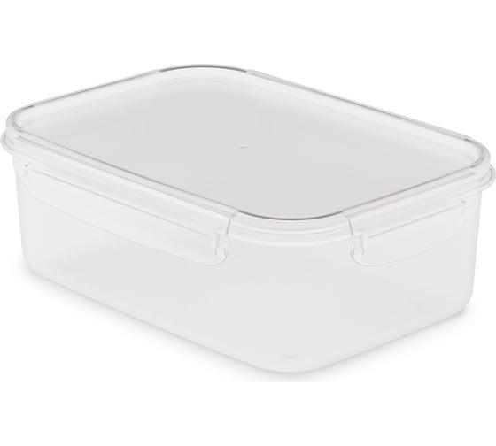 Изображение товара Емкость для СВЧ ЗПИ «Альтернатива» Прайм 1.6 л, прямоугольная, на защелках М8502
