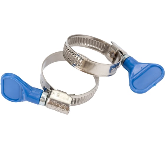 Изображение товара Хомут-бабочка ЕВРОПАРТНЕР 20-32, нержав. сталь, 2 шт. G1 0816