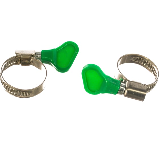 Изображение товара Хомут-бабочка ЕВРОПАРТНЕР 16-25, нержав. сталь, 2 шт. G1 0815