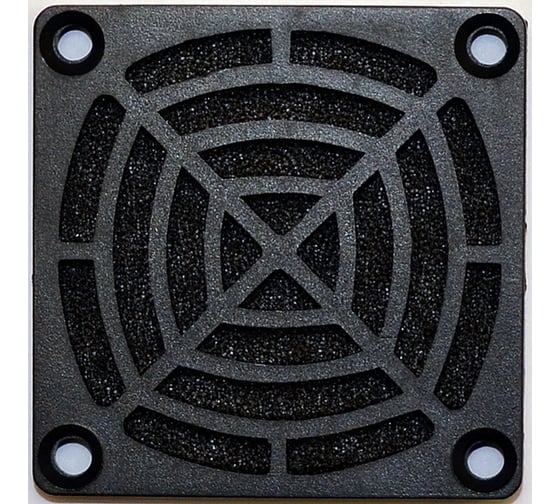 Изображение товара Решетка пластиковая с фильтром к вентилятору K-PF06J-4PA (60x60 мм) JAMICON С00034223