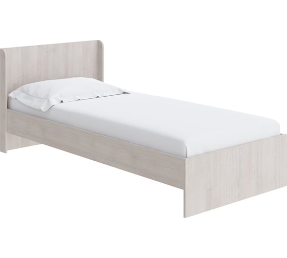 Изображение товара Кровать ОРМАТЕК Practica 90-200 Дуб(3 сост.части) Шамони светлый (124)