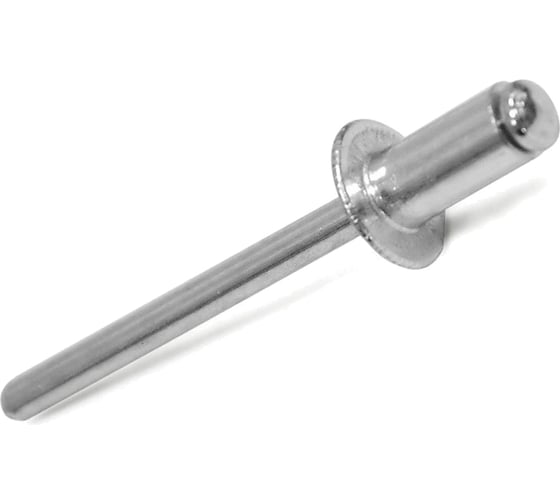 Изображение товара Заклепки алюминий/сталь, оцинкованные DIN 7337 (1000 шт; 4х6 мм) Саморезик ZAK AL/ST-4х6-1000