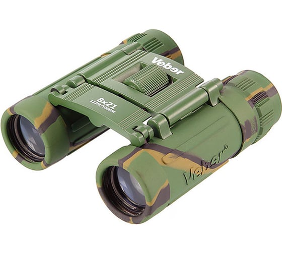 Изображение товара Бинокль Veber БН 8х21 камуфлированный Sport 11003