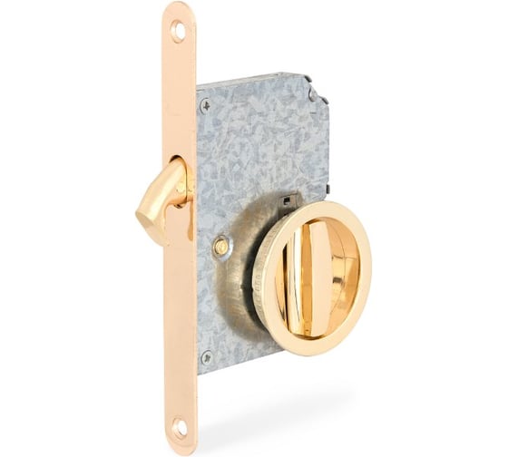 Изображение товара Ручка с замком для раздвижных дверей Palladium 03 BK PB 11946